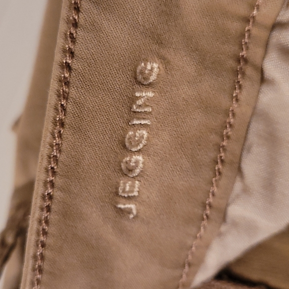 American Eagle Khaki Jeggings Size 10 - Picture 4 of 5